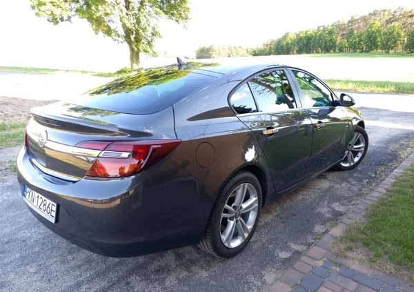 Opel Insignia cena 41900 przebieg: 197000, rok produkcji 2014 z Raciąż małe 67